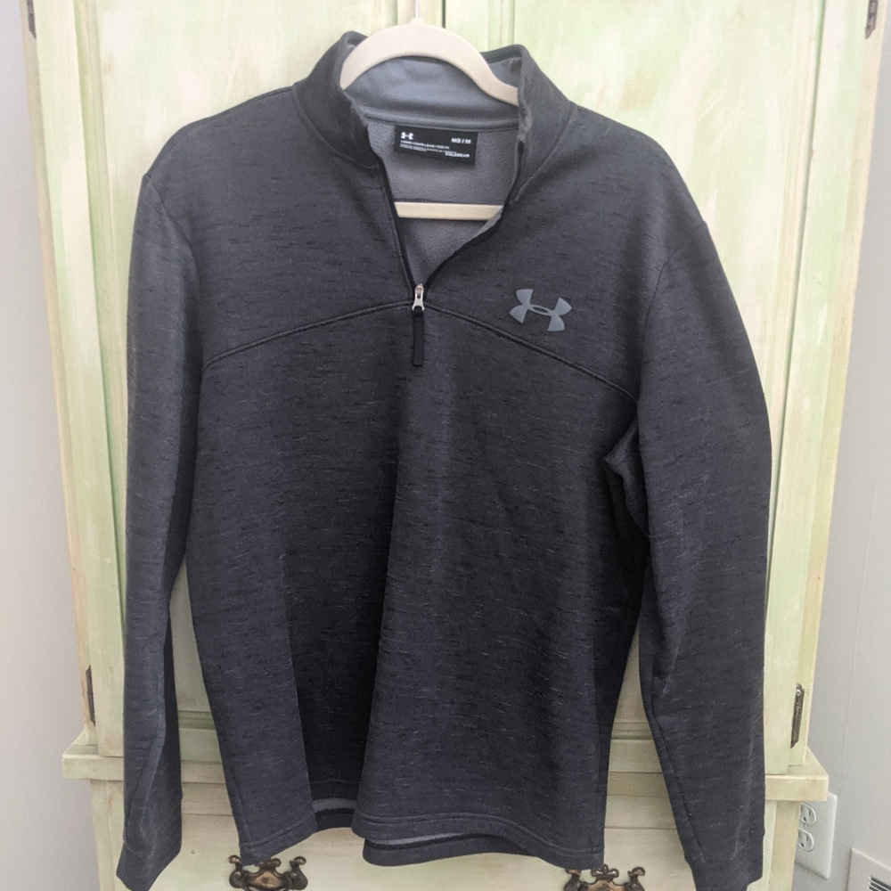 Under Armour Grey Quarter Zip M
